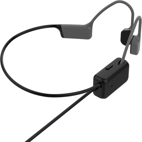 متوافق مع شاحن SHOKZ OpenSwim S700، حامل كابل شحن USB بديل لسماعات توصيل العظام SHOKZ OpenSwim S700، سلك شاحن محمول متين بطول 3.3 قدم (أسود وأسود) in Kuwait