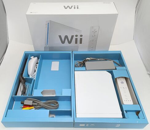 Nintendo Wii Limited Edition Blue Video Game Console (Renewed) in Saudi Arabia