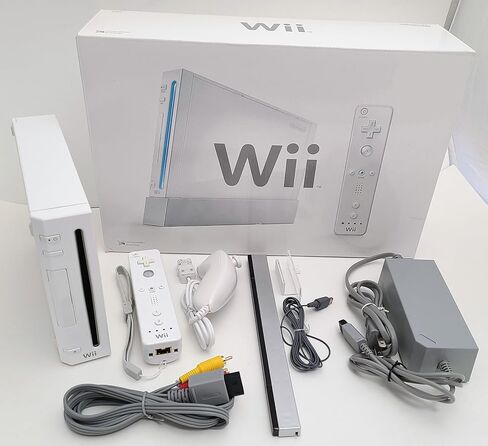 Nintendo Wii Limited Edition Blue Video Game Console (Renewed) in Saudi Arabia