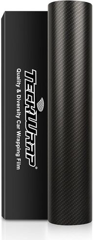 TECKWRAP 11.5"x60" Matte Dark Forged Carbon Vinyl Wrap Film, Easy Installation with Air Release Technology, Adding Style and Protection to Your Vehicle in Saudi Arabia