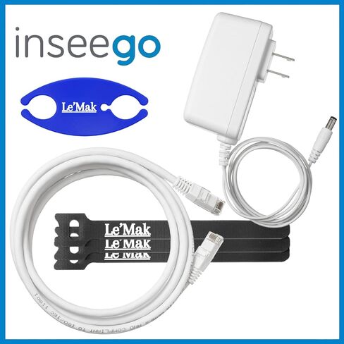Inseego Wavemaker FX3100 High-Performance 5G Indoor Router Dual-Band Wi-Fi 6 for 64 Devices, Ethernet USB-C Ports Advanced Security Seamless Design, Easy Setup Remote Management Le'Mak Cable Tie Kit in Saudi Arabia