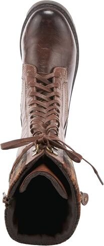 PATRIZIA Spring Step Chickeze Tall Boots for Women - Pull-On Ladies Boots with Lace-up, Zipper Closure - Womens Boots for Outdoor in Saudi Arabia