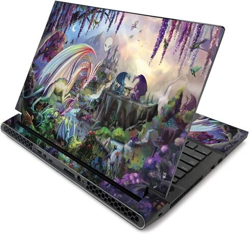 غلاف MightySkins لجهاز Alienware m17 R2 (2019) - الماس الوردي | غطاء ملتف واقٍ ومتين وفريد ​​من نوعه من الفينيل | سهل التطبيق والإزالة وتغيير الأنماط | صنع في الولايات المتحدة الأمريكية in Saudi Arabia