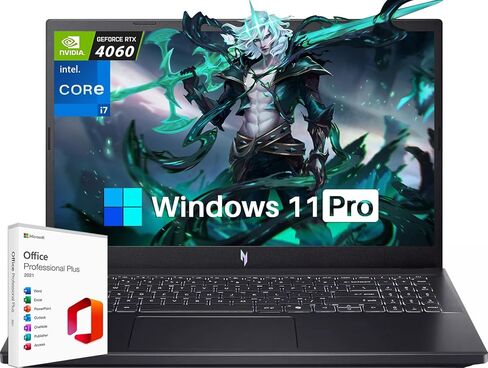 أحدث كمبيوتر محمول للألعاب Acer Nitro V 15 2024، شاشة 15.6 بوصة IPS 144 هرتز FHD، Intel 10-Core i7-13620H، NVIDIA GeForce RTX 4060، ذاكرة الوصول العشوائي DDR5 سعة 64 جيجابايت، 1 تيرابايت SSD، لوحة مفاتيح بإضاءة خلفية، ترخيص Microsoft Office مدى الحياة ونظ in Saudi Arabia