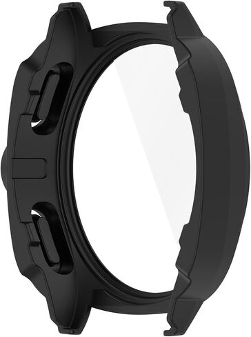 Screen Protector Compatible with Samsung Galaxy Watch 7 40mm 44mm Case Scratched Screen Protectors Intended for Samsung Galaxy Watch 7 (Black, 44mm) in Saudi Arabia