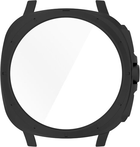 Screen Protector Compatible with Samsung Galaxy Watch 7 40mm 44mm Case Scratched Screen Protectors Intended for Samsung Galaxy Watch 7 (Black, 44mm) in Saudi Arabia