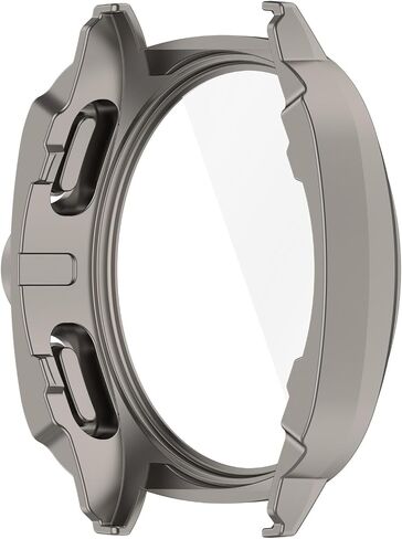 Screen Protector Compatible with Samsung Galaxy Watch 7 40mm 44mm Case Scratched Screen Protectors Intended for Samsung Galaxy Watch 7 (Black, 44mm) in Saudi Arabia