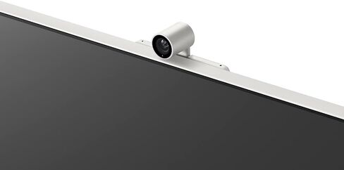 SAMSUNG 27" M80C UHD HDR Smart Computer Monitor Screen with Streaming TV, Slimfit Camera Included, Wireless Remote PC Access, Alexa Built-in (LS27CM801UNXZA),Warm White (Renewed) in Saudi Arabia