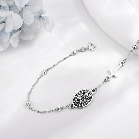 Moss Agate Bracelet Sterling Silver Leaf Bracelet Moss Agate Jewelry Gift for Women in Saudi Arabia