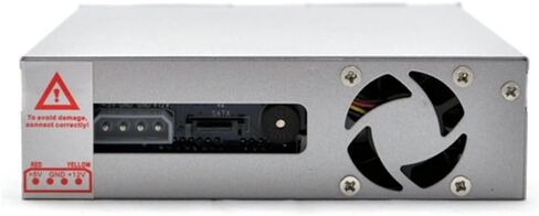 حامل محرك الأقراص الصلبة Vantec EZ Swap 4 مقاس 3.5 بوصة من الألومنيوم القابل للإزالة بدون صينية مع شاشة LCD ومروحة MRK-401ST-BK (أسود) in Kuwait