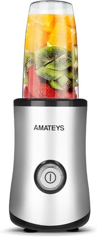 Amateys Handheld Immersion Blender,700W Infinitely Variable Speeds Kitchen Hand Mixer,Multi-function Stainless Steel Stick Electric Smoothie Blender with Detachable Whisk, Milk Frother,for Soup Puree in Kuwait