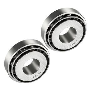 Kozelo 2pcs L68149/L68110 Tapered Roller Bearing - [1.3775 Inch x 2.328 Inch x 0.625 Inch] Chrome Steel Bearing Cone and Cup Set for Conveyor System Use