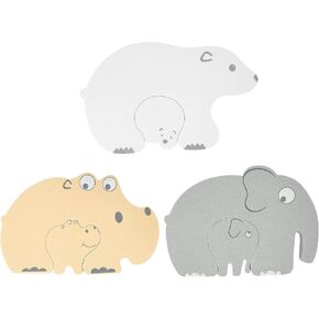 إصبع قرصة الحرس الباب رغوة سدادة منع إصابات قرصة الإصبع، لطيف الفيل وحيد القرن الدب القطبي مجموعة حراس الباب هدية للآباء الجدد الأجداد المعلمين أصحاب الحيوانات الأليفة in Kuwait