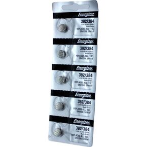 Energizer 392/384 Multi-Drain Battery SR41 Replaces LR41, 5 Pack