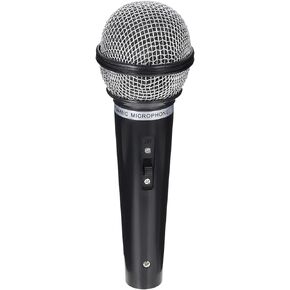 NUOBESTY Toy Microphone Prop for Kids Pretend Microphone Prop Fake Microphone Cosplay Play Mic Toy for Karaoke Costume Prop Party Favors