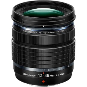 OM SYSTEM M.Zuiko Digital ED 12-45mm f/4 PRO Lens for Micro Four Thirds
