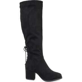 Brinley Co. Womens Regular, Wide Calf, Extra Wide Calf Knee-High Heeled Boot