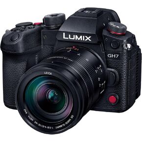 Panasonic LUMIX GH7 Mirrorless Micro Four Thirds Camera, 12-60mm F2.8-4.0 Lens, (International Model) DC-GH7LK