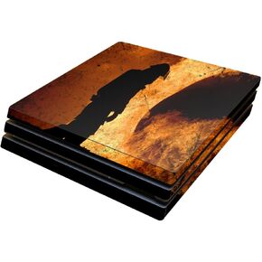 MightySkins Skin Compatible with Sony Playstation 4 Pro PS4 wrap Cover Sticker Skins Firefighter