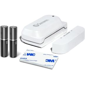 Swann Wireless Window/Door Alert Sensor. Easy Installation (Permanent or Temporary), Wi-Fi Connected, Battery Powered, No Hub Required, Get Alerts to Your Smartphone and Control Sensor Using The App