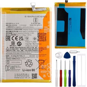 Replacement Battery BN5K Compatible with Redmi 12C with Tools