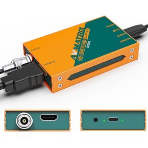 AVMATRIX UC2018 HDMI/SDI to USB3.1 Type-C Video Capture for Livestream