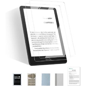 [2 Pack] New Anti Blue Light Tempered Glass Screen Protector for Kindle Paperwhite 6.8 inch(11th Generation 2023/2021)/6.8" kindle Paperwhite Signature Edition,Anti Scratch/Eye Protection