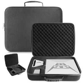 Zeroffi Starlink Mini Case for Travel Carrying Case with Customizable Compartments for Starlink Mini Hard Shell Storage Case Compatible Starlink Mini Dish and Accessories