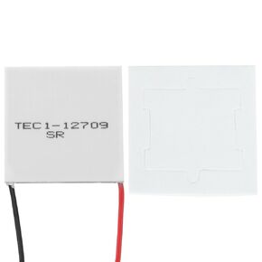 MECCANIXITY TEC1-12709 Semiconductor Refrigeration Tablets 15.8V 9A 78W Heatsink Thermoelectric Cooler Cooling Plate Module 40x40mm