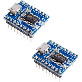 HiLetgo 2pcs JQ6500 Voice Module Sound Module MCU 5 Channel Serial Control MP3 Music Play SPI