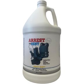 رذاذ إزالة الروائح الكريهة من الدرجة العسكرية والشرطة من Arrest My Vest لرائحة درع الجسم، والعتاد التكتيكي. آمن على K9. آمن على جميع السترات والأقمشة الباليستية - عطر Night Shift الجديد - زجاجتان سعة 16 أونصة