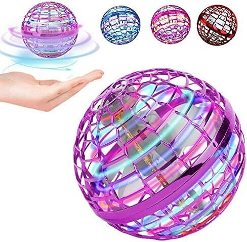 Hand Controlled Mini Drone Balloon Shape Flying Orb Ball Toy, Safe for Kids Adults Outdoor Indoor, Christmas Gift (Blue) in Saudi Arabia