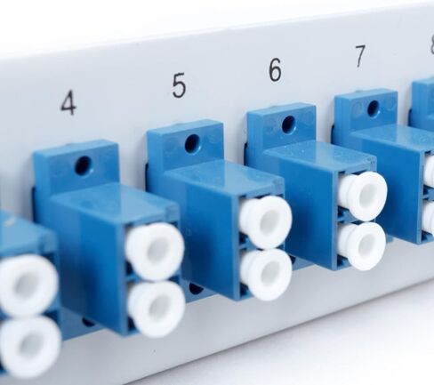 200 Pack LC to LC Duplex Fiber Optic Coupler - LC Duplex Singlemode Fiber Optic Cable Connector Adapter in Saudi Arabia