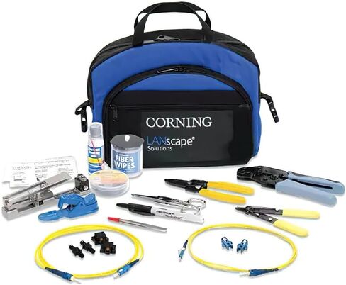 Corning TKT-UNICAM UniCam Connector Standard-Performance Installation Toolkit Basic, LC, SC, ST Compatible with Carrying Bag in Saudi Arabia