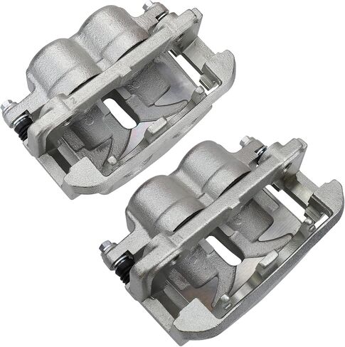 DRIVESTAR 18B4860 18B4861 Front Brake Calipers for Ford 2004 2005 F150/ 2005 Lobo, OE-Quality New Disc Brake Caliper Front Pair in Kuwait