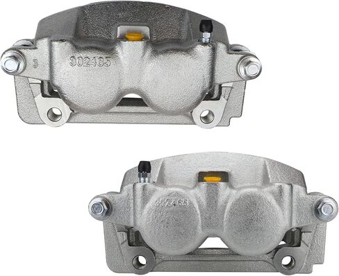 DRIVESTAR 18B4860 18B4861 Front Brake Calipers for Ford 2004 2005 F150/ 2005 Lobo, OE-Quality New Disc Brake Caliper Front Pair in Kuwait