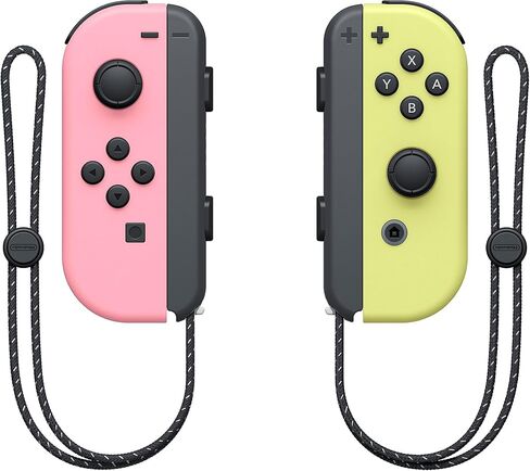 Joy-Con (L)/(R) - Pastel Pink/Pastel Yellow (Renewed) in Saudi Arabia