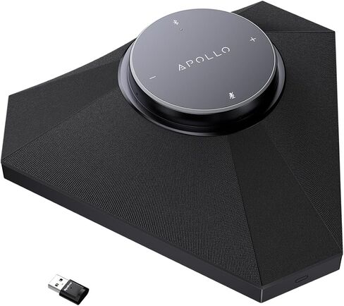 WYRESTORM Conference Speaker and Microphone, 360° Voice Pickup, AI Noise Reduction, USB/Bluetooth 10W Powerful Speakerphone w/Daisy Chain for 20 People for Zoom Teams in Kuwait