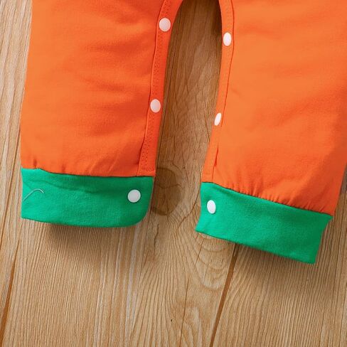 Shalofer Baby Boy Girl Halloween Clothes Infant Halloween Outfit Long Sleeve Hooded Romper in Saudi Arabia