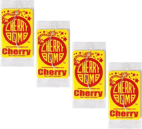 Vanilla Bomb Car Air Freshener 4-Pack | Hanging Air Fresheners Provide Sweet Vanilla Scent | Premium Quality | Made In USA in Saudi Arabia