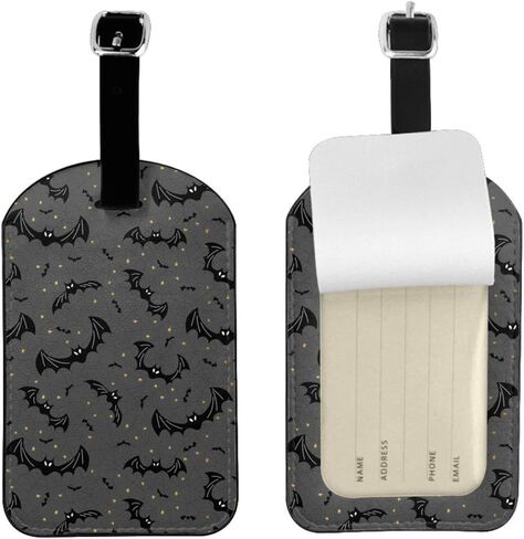 علامات الأمتعة الجلدية من Oplp اللطيفة، عبوتين من ملصقات حقائب السفر لحقيبة الظهر in Kuwait