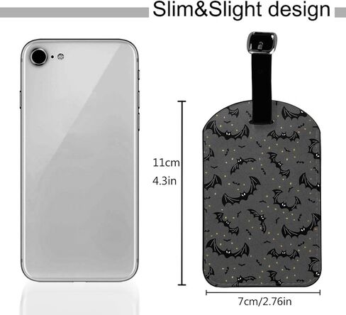 علامات الأمتعة الجلدية من Oplp اللطيفة، عبوتين من ملصقات حقائب السفر لحقيبة الظهر in Kuwait