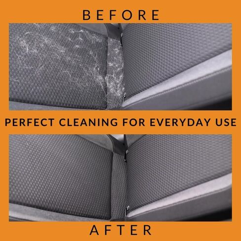 Tardini Mini Pet Hair Detailer for Car & Furniture- Pet Hair Remover for Car Interior & Auto Detailing- Triangle Cat and Dog Hair Removal Brush- Washable Fur Removal Tool for Couch, Furniture,Carpet in Saudi Arabia