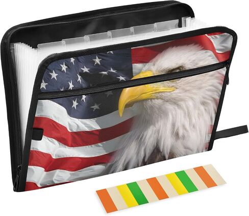 Gnome Winter Snow 13 Pockets Expanding File Folder with Labels, Lantern Light Accordian File Organizer with Zippers for Home Office School Supplies,A4 Letter Size Portable Filing Folders in Saudi Arabia
