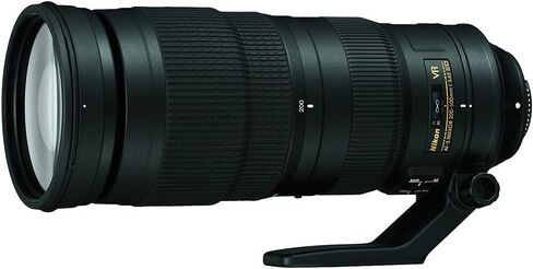 نيكون (20058 200-500 ملم f/5.6E ED VR AF-S NIKKOR عدسة تكبير كاميرات SLR رقمية + حزمة تصوير فلاش ومرشح نهائي 64 جيجا بايت) in Saudi Arabia