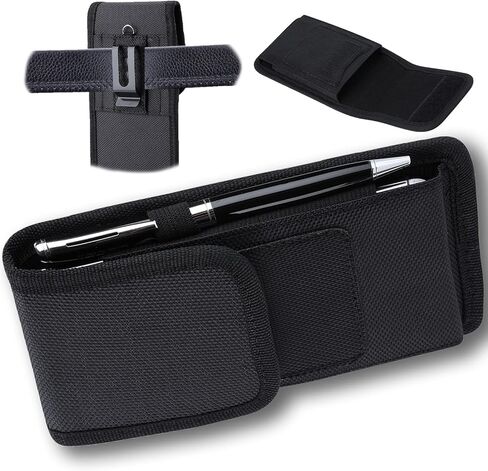 Miimall Compatible for Samsung Z Fold 6 5 4 Holster, Z Fold 3 Phone Pouch, Wear-Resist Nylon Belt Clip Case Waist Holster Pouch for Samsung Galaxy Z Fold 6/Fold 5 /Fold 2/ Fold 3/ Fold 4 (Black) in Saudi Arabia