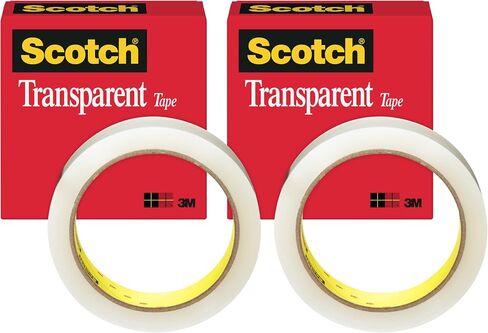 Scotch Transparent Tape, 1 Box, 1 in x 2592 in, (600) in Saudi Arabia