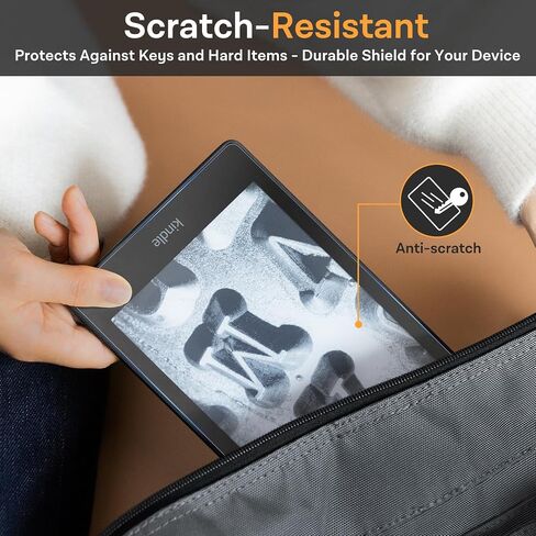 CoBak 4 Pack Anti-Glare Matte Screen Protector for 6.8" Kindle Paperwhite, Kobo Aura H2O Edition 2 - High Clarity, Fingerprint Resistance - PET Film in Saudi Arabia