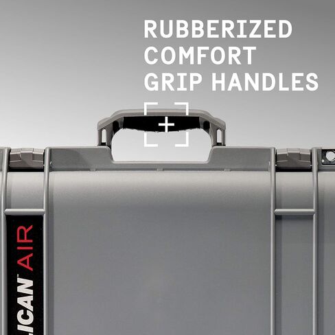 Pelican Air 1615 Case no Foam (Silver) in Saudi Arabia