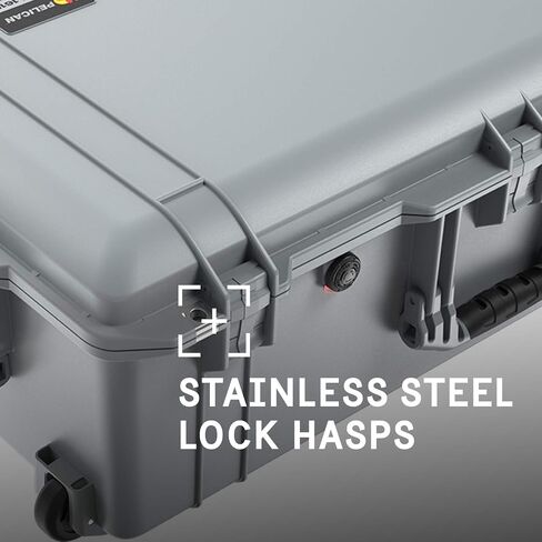 Pelican Air 1615 Case no Foam (Silver) in Saudi Arabia